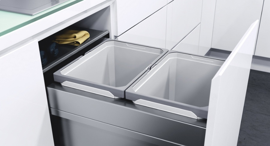 Premium Double Waste Bin Pull-out - Vauth Sagel VS ENVI Space XX Pro ...