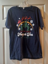 Disneyland Christmas It's The Most Magical Time Of The Year Ladies T Shirt Size - $12.99