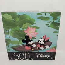 Disney 500 Piece Jigsaw Puzzle Mickey Mouse Minnie Mouse 11 x 14 Inch - $9.89