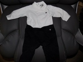 Armani Baby Black/White Romper Size 3 Months Boy&#39;s EUC - $60.00