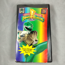 Mighty Morphin Power Rangers VHS Video Series Part 3 &quot;Green With Evil&quot; MMPR - $5.89