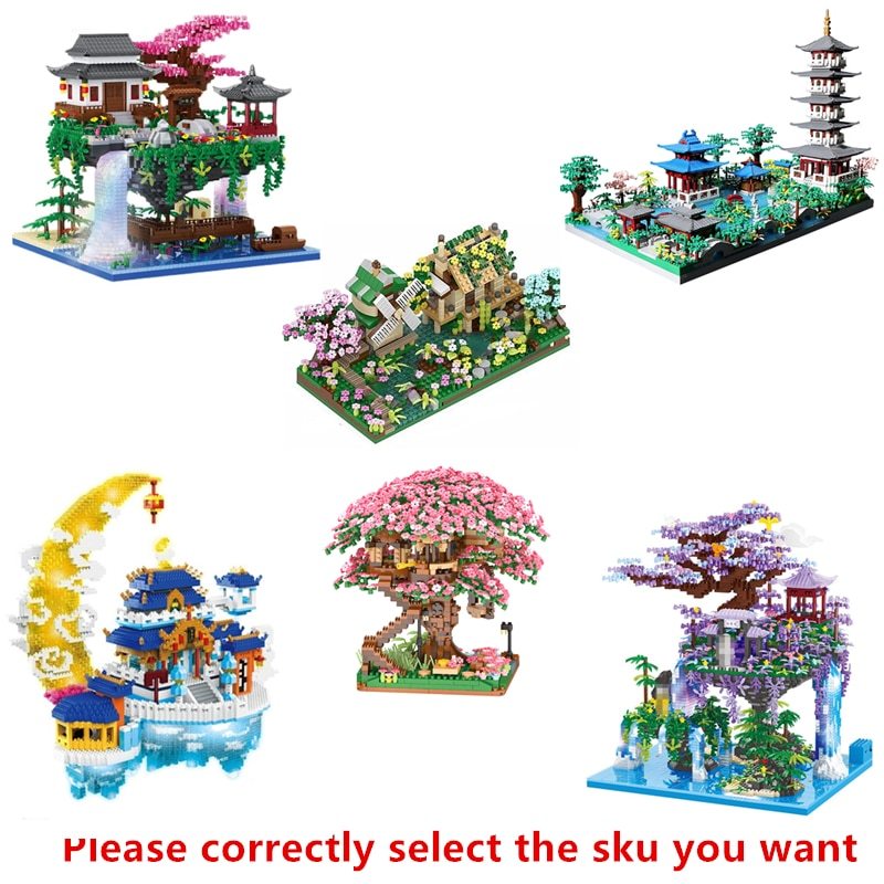Chinese Architecture Micro Building Blocks and 50 similar items