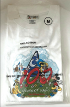 Walt Disney World 100 Years of Magic Embroidered Design T Shirt Size Medium MEW