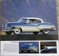1951 Buick Super 2 dr ht car print (blue & white) - $6.00