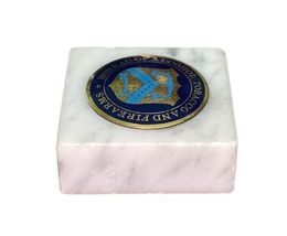 Vintage ATF Bureau of Alcohol Tobacco & Firearms Paperweight Made in Italy image 5