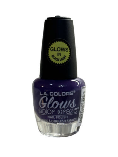 L.A.Colors Glows In BlackLight Nail Polish. 0.44floz/13ml-C68542 Ultra ...