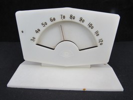 Vintage TEL-TRU Room Thermometer, Germanow Simon Co Rochester NY