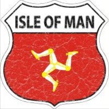 Isle of Man Highway Shield Novelty Metal Magnet HSM-285 - $14.95