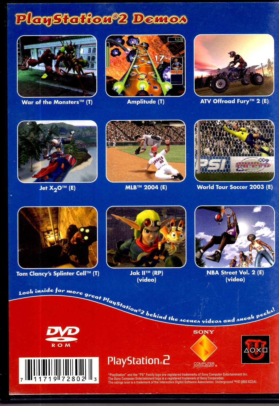 Playstation 2 Jampack Summer 2003 