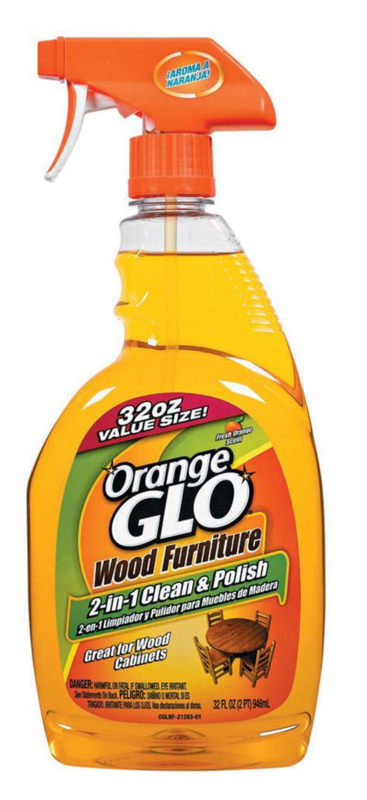 Primary image for Orange GLO Wood Furniture Cleaner and Polish Spray, 32 Fl. Oz.