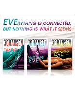 Taking Eve Hunting Eve & Silencing Eve by Iris Johansen ~ Lot of 3 HB - $22.00