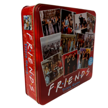 Friends Trivia Board Game In Red Tin With Picture Cards By Cardinal Vint... - $13.28