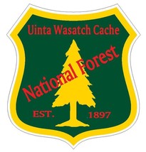 Uinta Wasatch Cache National Forest Sticker R3322 You Choose Size - $1.45+