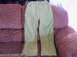 Faded Glory Dark Khaki Pants Size 16 Boy&#39;s (Adjustable Waist) - $20.00