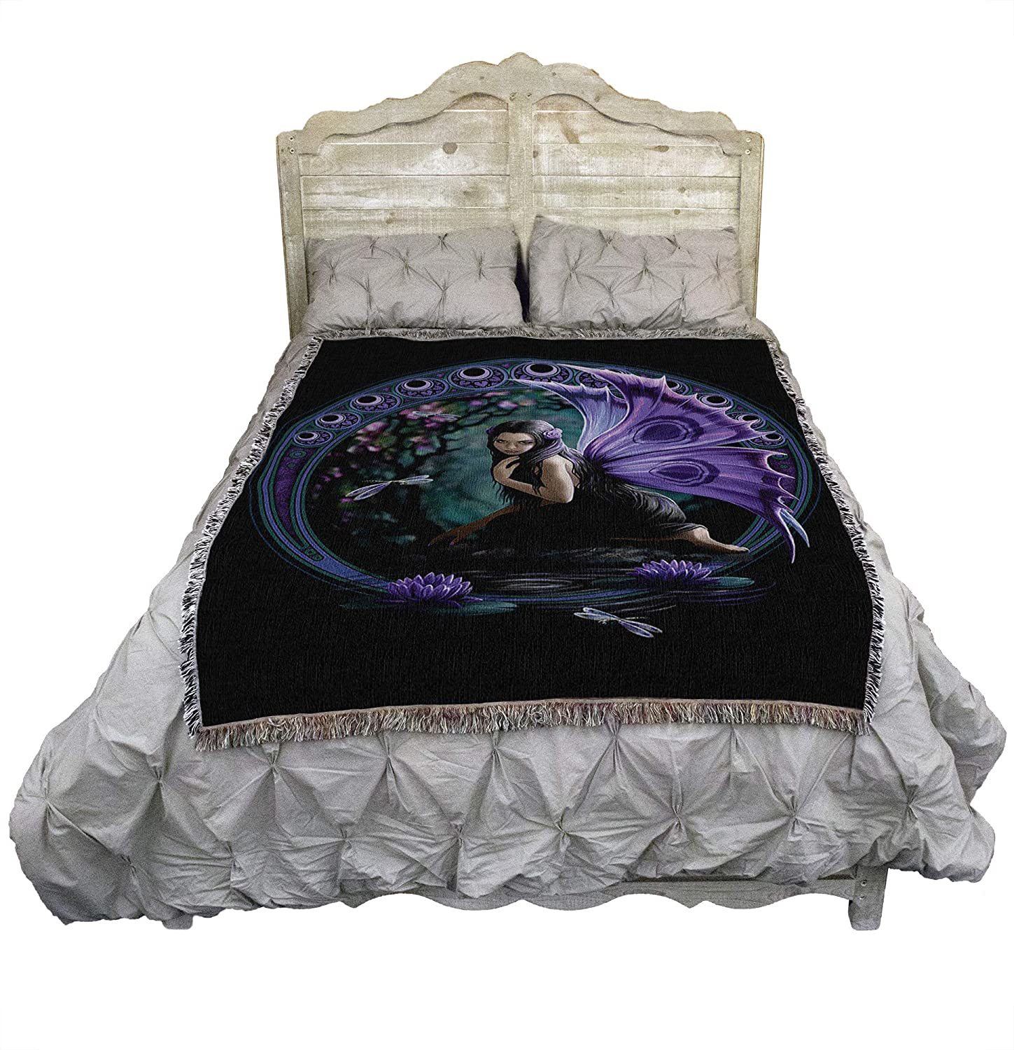 Niaid Fairy Blanket by Anne Stokes FAE Fairies Collection Gift
