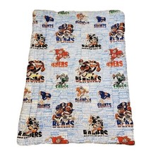 MLB New York Mets Rolled Fleece Blanket 50 by 60 Style Called Campaign