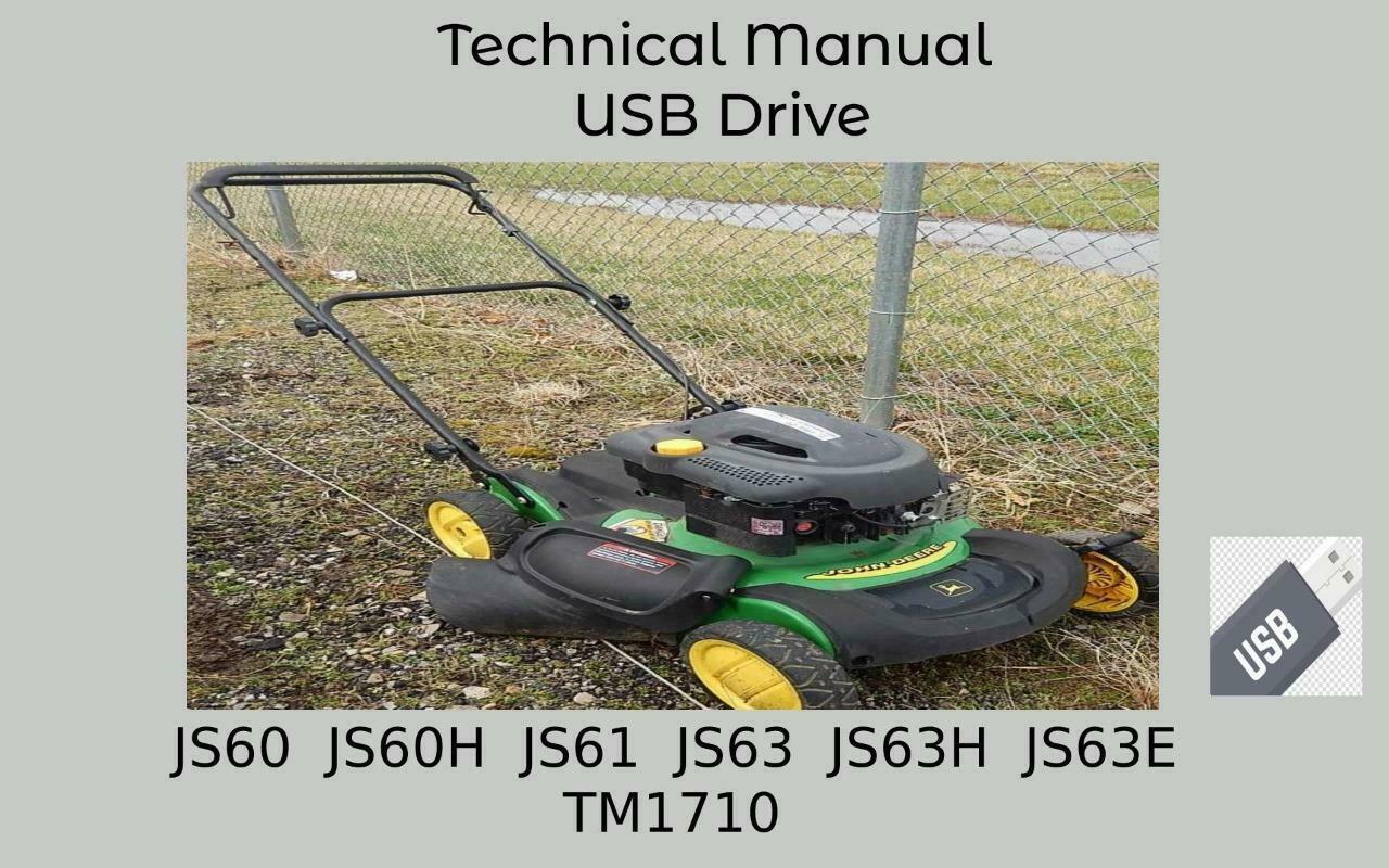 John Deere JS60 JS60H JS61 JS63 JS63H JS63E and 50 similar items