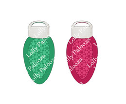 Christmas Light Shaker DIGITAL File.  Instant Download.  PNG and SVG Files. No P