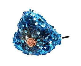 Elegant Headband Fashion Hairband Wide Headwrap Hair Accessories, Blue