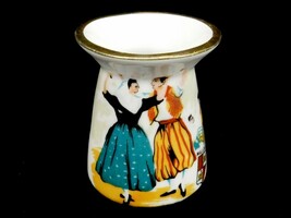 Souvenir Porcelain Toothpick Holder, El Arenal, Mallorca Spain, #TPK-320 - $14.65