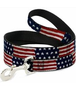 Stars &amp; Stripes Painting Dog Leash by Buckle-Down - $14.98