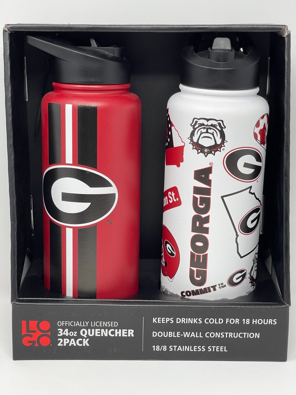 34 oz. Quencher Water Bottles (NCAA and Pro Leagues