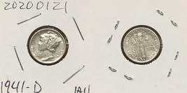 1941-D Silver Mercury Dime - $19.99