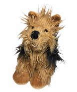 Build A Bear Yorkie Yorkshire Terrier Dog Stuffed Plush Brown Black Shaggy Puppy - $29.00