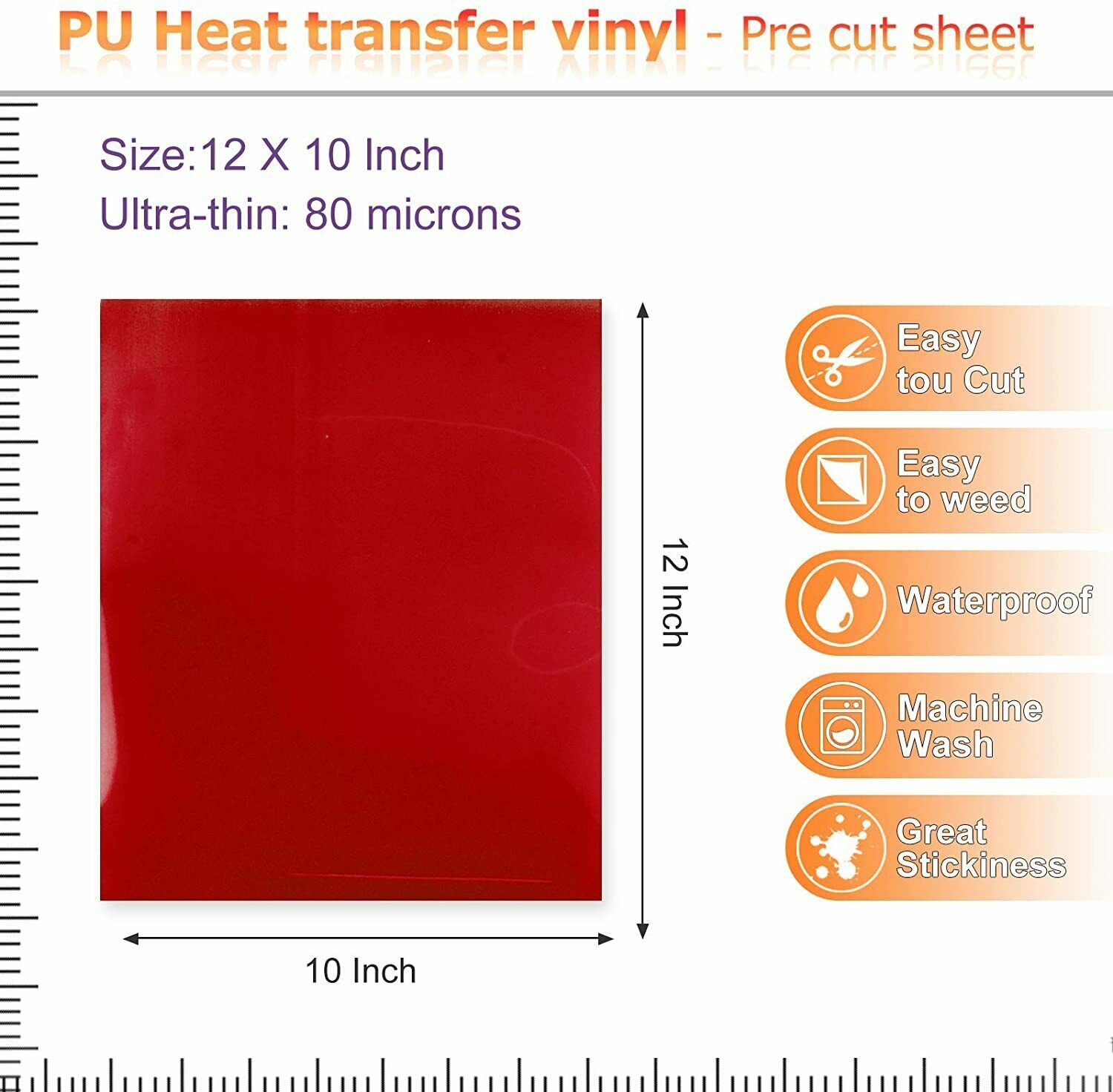 3D Puff Vinyl Heat Transfer: Puff Htv Vinyl For Cricut Bundle 6