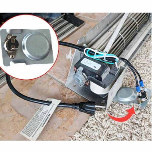 Blower Temperature Switch Thermostat Kit Fireplace Stove Fan