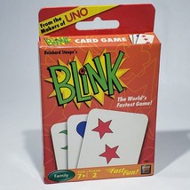 Blink Card Game The World's Fast Game Family Fun 2009 Mattel Age 7+ NIB Sealed - $10.95