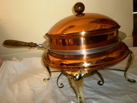 Rare Vintage Electric Copper Plate Warmer, Hot Plate, Bread Warmer, Warm  Serving Tray 