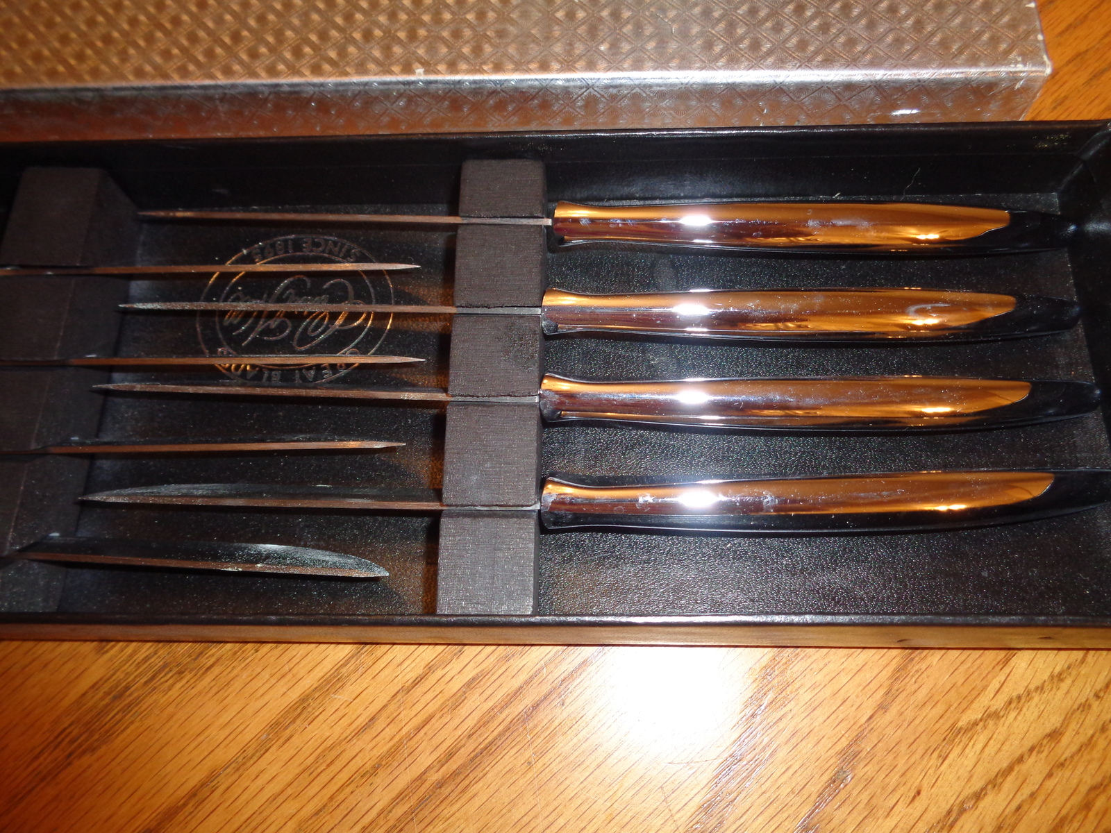 Vintage Englishtown 5th Ave Bone Handle Steak Knives- Set of 12