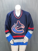 Vancouver Canucks Jersey (VTG) - 1990s Away Jersey by Bauer - Men's Large - $95.00