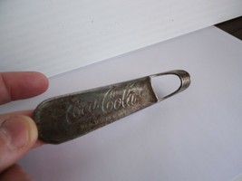 Antique Vintage Coca Cola Bottle Opener , early style Consolidated Cork Brooklyn - $19.80