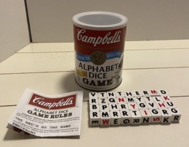 Campbells Alphabet Dice Crossword Game 2550 2011 - $14.49