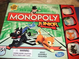 Monopoly Junior Game  - Board Game - $8.50