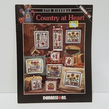 Dimensions Ruth Ninneman Country at Heart Cross Stitch Pattern Book #252 - $8.36
