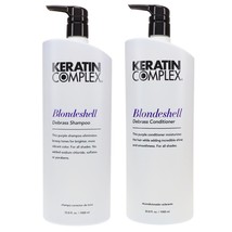 Keratin Complex Blondeshell Debrass Shampoo 33.8 oz & Conditioner 33.8 oz Combo
