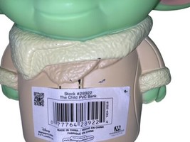 New Star Wars Grogu Baby Yoda The Child Coin Piggy Bank Mandalorian PVC Disney image 1