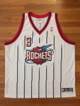 Authentic 2001 Reebok Houston Rockets Steve Francis Home White Jersey 56 - $309.99