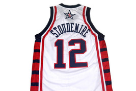 Amare Stoudemire #12 Team USA Basketball Jersey White Any Size image 2