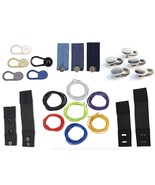 Post-Surgery Comfort Kit - 24-Pack Elastic Waist Extenders &amp; Shoelaces - $23.98