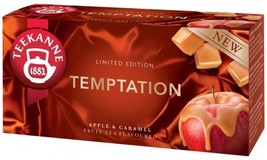 Teekanne Temptation Apple Caramel Tea - 20 tea bags- Made in Austria FREE SHIP - $8.90