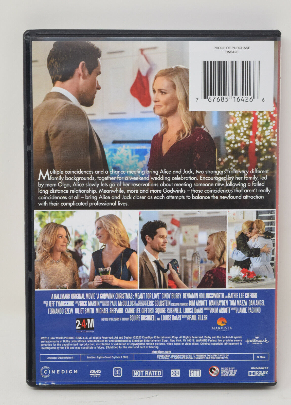 A Goodwink Christmas DVD Hallmark Movie Signed by Cindy Busby - DVDs ...