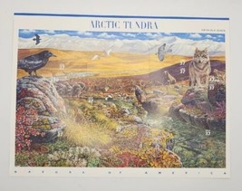 2002 USPS Artic Tundra Stamp Sheet 10 count 37c 5th in Series MNH B9 - $9.99