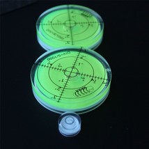 3 x Acrylic Spirit Bubble Level Surface Level, Bulls Eye Bullseye Vial Round  - $23.97