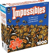 Impossibles Puzzles - Butterfly Kisses1000 pieces - $18.71