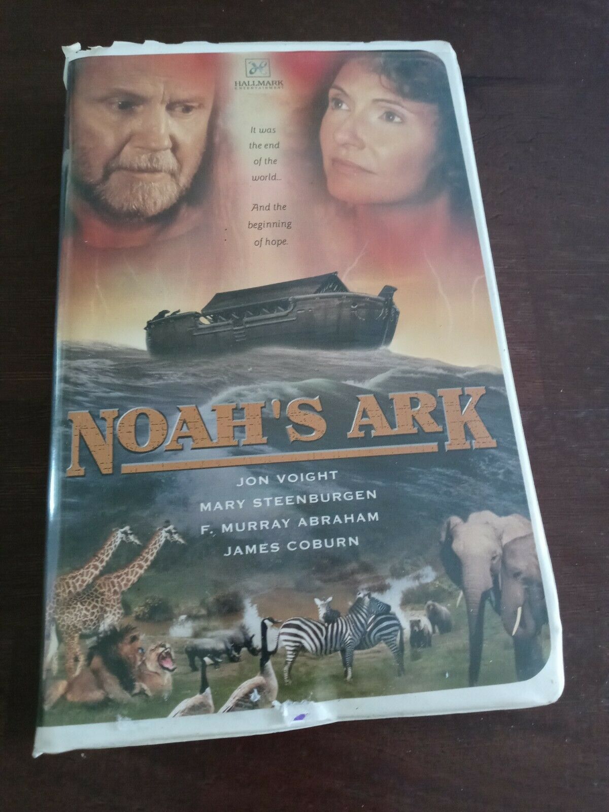 Noah's Ark VHS VCR Video Tape Movie Used Clamshell Jon Voight Mary ...