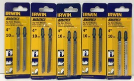 Irwin Marathon 3072412 4&quot; 10 TPI  Wood Jig Saw Blades Pack of 5 - $23.75